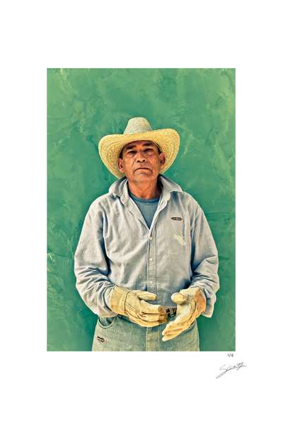 Tequila Worker Color Photograph Limited Edition