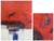 'Energy II' - Red & White Abstract acrylic on Canvas Painting thumbail