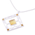 Amber pendant necklace, 'Honeyed Rhombus' - Cultured Mabe Pearl and Sterling Silver Necklace from Mexico