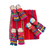 Cotton worry dolls, 'Joined in Love' (set of 6) - Worry Dolls with 100% Cotton Pouch from Guatemala (Set of 6)