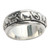 Sterling silver meditation spinner ring, 'Lucky Elephants' - Handcrafted Silver Spinner Meditation Ring (image 2c) thumbail