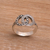 Sterling silver cocktail ring, 'Master of Infinity' - Handmade 925 Sterling Silver Infinity Symbol Cocktail Ring (image 2) thumbail