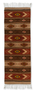 Zapotec wool runner rug, 'Zapotec Stars' (2x6) - Zapotec wool runner rug (2x6)