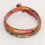 Glass beaded wrap bracelet, 'Xocomil Energy' - Handmade Aventurine and Glass Wrap Bracelet from Guatemala (image 2) thumbail
