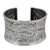 Sterling silver cuff bracelet, 'Forest Ferns' - Thai Sterling Silver Cuff Bracelet