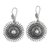 Sterling silver dangle earrings, 'Ancient Sun' - Sterling Silver Dangle Earrings