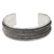 Sterling silver cuff bracelet, 'River Currents' - Thai Style Sterling Silver Cuff Bracelet thumbail