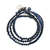 Leather and lapis lazuli wrap bracelet, 'New Tribal' - Leather and Lapis Lazuli Wrap Bracelet