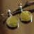 Serpentine dangle earrings, 'Fresh Approach' - Round Serpentine Dangle Earrings from Peru