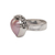 Cultured pearl cocktail ring, 'Stranger in Love' - Handmade 925 Sterling Silver Cultured Pearl Cocktail Ring (image 2c) thumbail