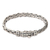 Men's sterling silver bracelet 'Wisdom' - Men's Sterling Silver Chain Bracelet (image 2b) thumbail