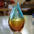 Handgeblasene Kunstglasvase - Von Murano inspirierte mundgeblasene Glasvase