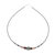 Multi-gemstone beaded necklace, 'Bohemian Style' - Multi-Gemstone Beaded Necklace from Thailand