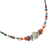 Multi-gemstone beaded necklace, 'Bohemian Style' - Multi-Gemstone Beaded Necklace from Thailand (image 2e) thumbail