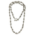 Sterling silver link necklace, 'Balinese Crest' (24 in) - Sterling Silver Link Necklace (24 Inch)