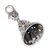 Sterling silver bell pendant, 'Musical Bell' - Sterling Silver Bell Pendant Charm Enhancer
