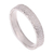 Sterling silver mid-finger band ring, 'Tarmac' - Sterling Silver Mid-Finger Band Ring from Bali
