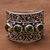 Peridot cocktail ring, 'Lucky Four' - Peridot and 925 Sterling Silver Multi-Stone Ring from Bali (image 2b) thumbail
