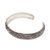 Sterling silver cuff bracelet, 'Shrine Swirls' - Sterling Silver Swirl Motif Cuff Bracelet from Bali