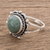 Jade cocktail ring, 'Sunrise in Antigua' - Natural Jade Cocktail Ring Crafted in Guatemala (image 2b) thumbail