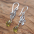 Sterling silver dangle earrings, 'Rainforest' - Women's Sterling Silver Dangle Earrings