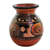 Ceramic mini decorative vase, 'Ancient Culture' - Ceramic Mini Decorative Vase from Costa Rica