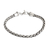 Men's sterling silver bracelet, 'Balinese Python' - Men's Sterling Silver Chain Bracelet from Indonesia thumbail