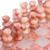 Onyx and marble chess set, 'Pink and Ivory Challenge' - Onyx and Marble Chess Set in Pink and Ivory from Mexico (image 2e) thumbail