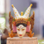 Wood mask, 'Beautiful Legong Dancer' - Unique Cultural Wood Mask (image 2) thumbail