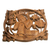 Wood relief panel, 'Buddha in Repose' - Handcrafted Suar Wood Buddha Relief Panel from Bali (image 2b) thumbail