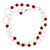 Carnelian long necklace, 'Sun Glow' - Carnelian long necklace