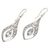 Blue topaz dangle earrings, 'Blue Teardrops' - Sterling Silver Blue Topaz Dangle Earrings Indonesia