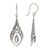 Blue topaz dangle earrings, 'Blue Teardrops' - Sterling Silver Blue Topaz Dangle Earrings Indonesia