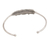 Sterling silver cuff bracelet, 'Alluring Feather' - 925 Sterling Silver Feather Cuff Bracelet from Bali (image 2c) thumbail