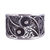 Silver filigree ring, 'Dark Paisley' - Artisan Crafted Fine Silver Filigree Ring