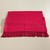 Throw blanket, 'Puno Traditions in Crimson' - Crimson Alpaca and Acrylic Blend Throw Blanket with Fringe