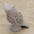 Soapstone sculpture, 'Lattice Owl' - Natural Soapstone Hand Carved Sculpture (image 2b) thumbail