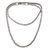 Sterling silver chain necklace, 'Rice Seeds' - Handmade Sterling Silver Chain Necklace thumbail