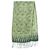 Silk batik scarf, 'Royal Java Green' - Hand Made Floral Silk Batik Scarf (image 2b) thumbail