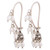 Cultured pearl dangle earrings, 'Pearl Melody' - Cultured Pearl and Sterling Silver Dangle Earrings thumbail