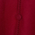 Umhang aus Alpakamischung - Roter Umhang aus Alpaka-Acryl-Wollmischung mit Kragen und Knöpfen