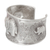 Sterling silver cuff bracelet, 'Hill Tribe Elephants' - Handmade Sterling Silver Cuff Bracelet (image 2c) thumbail
