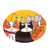 Ceramic decorative plate, 'Cat Fancy' - Handcrafted Five Fanciful Cats Ceramic Decorative Plate