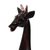 Wood sculpture, 'Kneeling Giraffe' - African Hand Carved Wood Kneeling Giraffe Sculpture (image 2d) thumbail