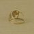 Anillo de cóctel de oro - Anillo de cóctel floral de oro de 10 quilates elaborado a mano en Brasil