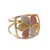 Anillo de cóctel de oro - Anillo de cóctel floral de oro de 10 quilates elaborado a mano en Brasil