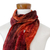 Cotton blend scarf, 'Autumn Dreamer' - Cotton Blend scarf (image 2e) thumbail