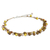 Pearl strand necklace, 'River of Gold' - Handmade Pearl Necklace (image 2b) thumbail