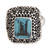 Blue topaz cocktail ring, 'Java Skies' - Blue Topaz and Sterling Silver Cocktail Ring (image 2b) thumbail