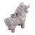 Ceramic decorative vessel, 'Black Bull of Pucara' - Andean Folklore Handcrafted Bull of Pucara Vessel Figurine (image 2d) thumbail